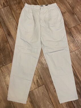 Dockers Classic Khaki Cotton Chino Pants Woman Size 12x31
